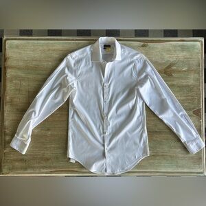 Van Heusen Classic White Dress Shirt, Boys size 14-14 1/2